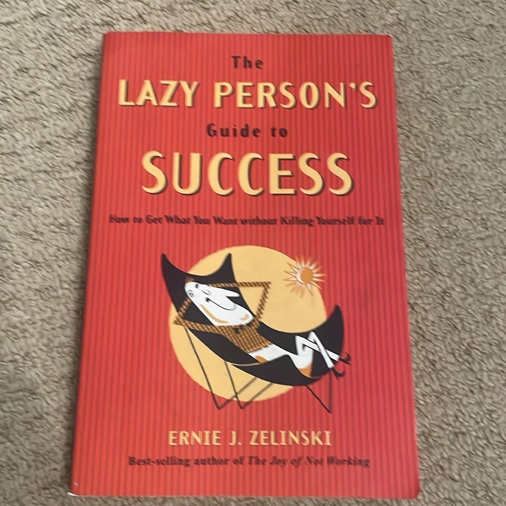 Book- the lazy person’s guide to success